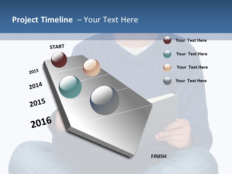 Striped One Single PowerPoint Template
