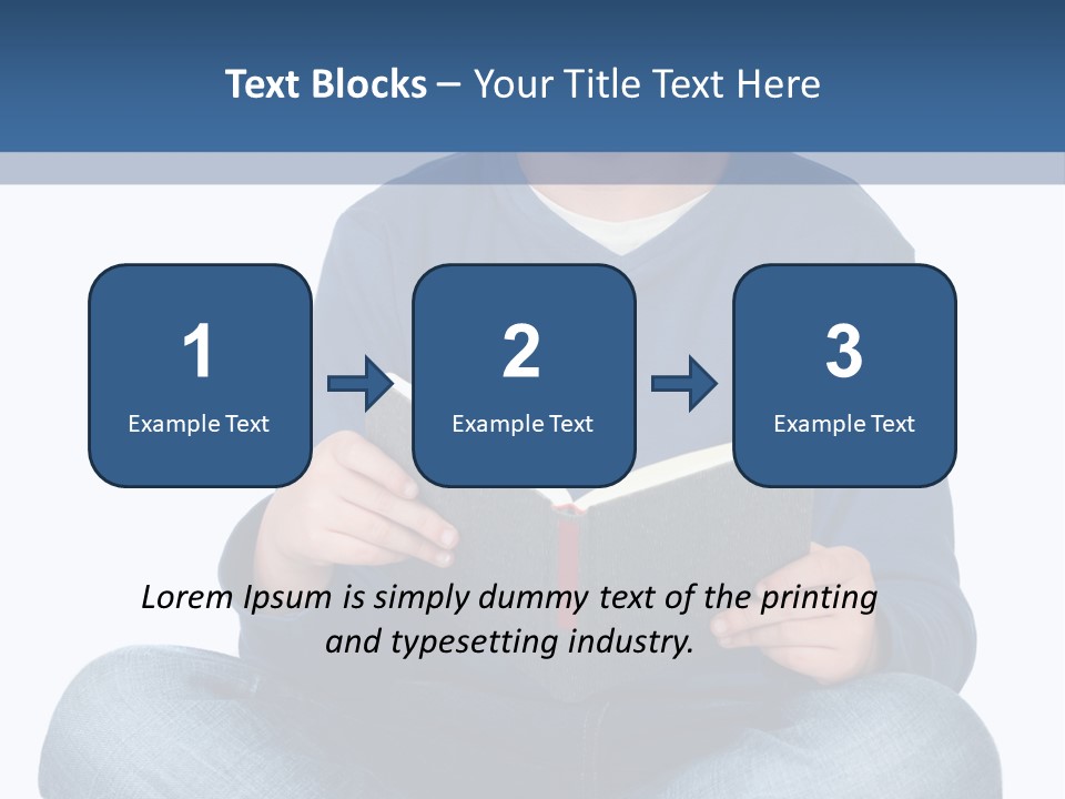 Striped One Single PowerPoint Template