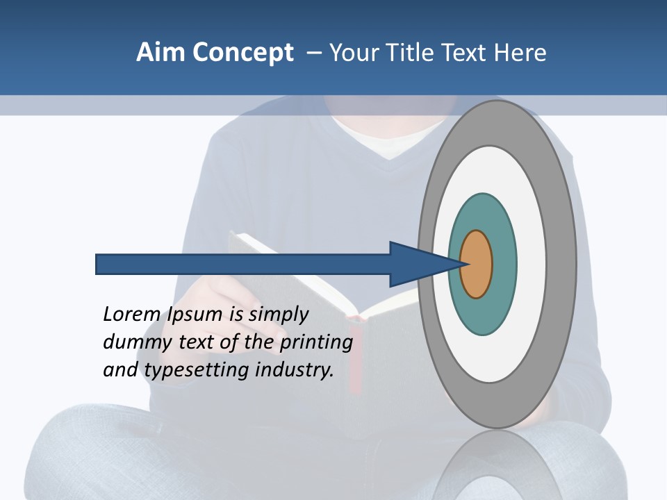 Striped One Single PowerPoint Template