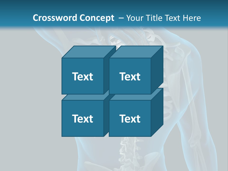 People Graphic Osteoporosis PowerPoint Template