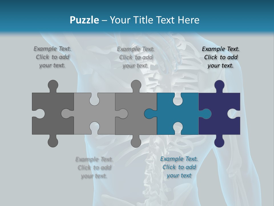 People Graphic Osteoporosis PowerPoint Template