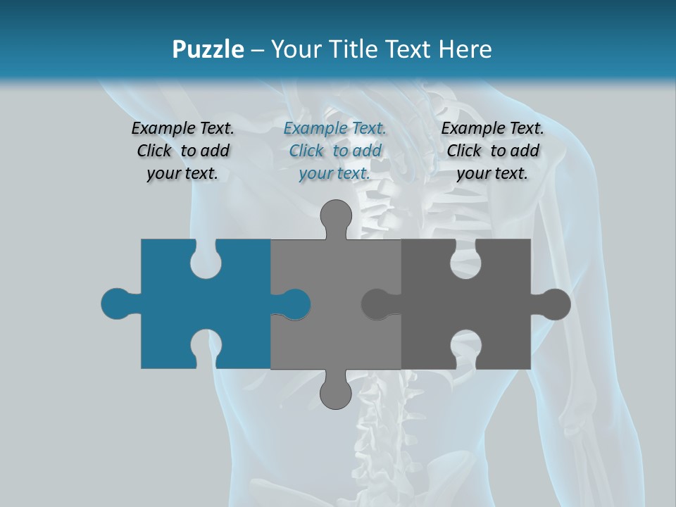 People Graphic Osteoporosis PowerPoint Template