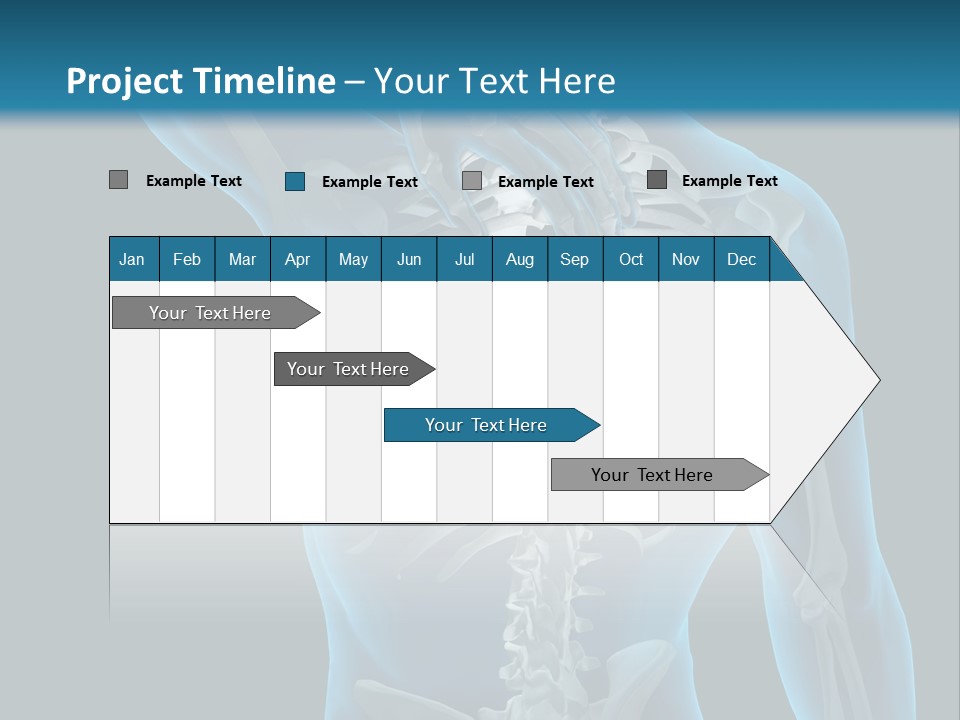 People Graphic Osteoporosis PowerPoint Template