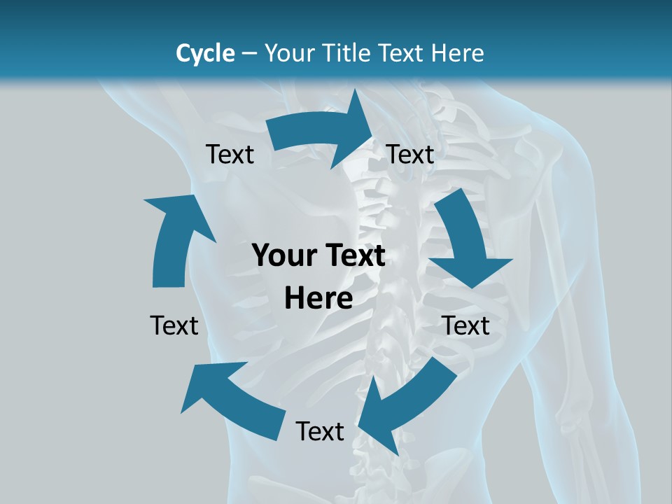 People Graphic Osteoporosis PowerPoint Template