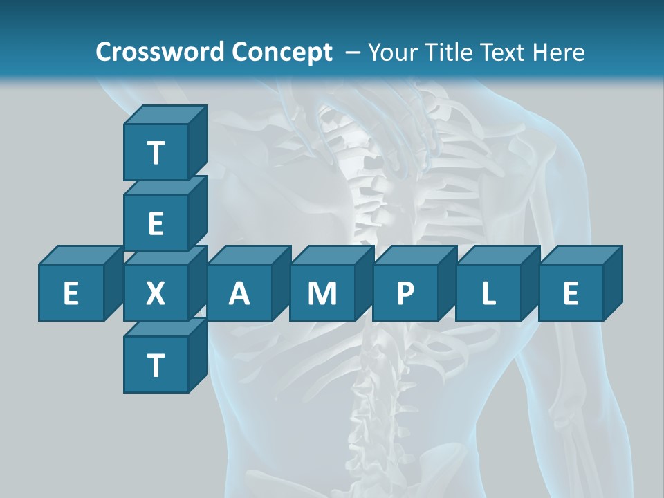 People Graphic Osteoporosis PowerPoint Template
