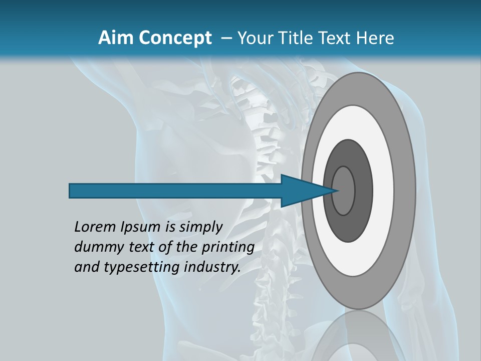 People Graphic Osteoporosis PowerPoint Template
