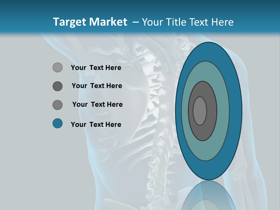 People Graphic Osteoporosis PowerPoint Template