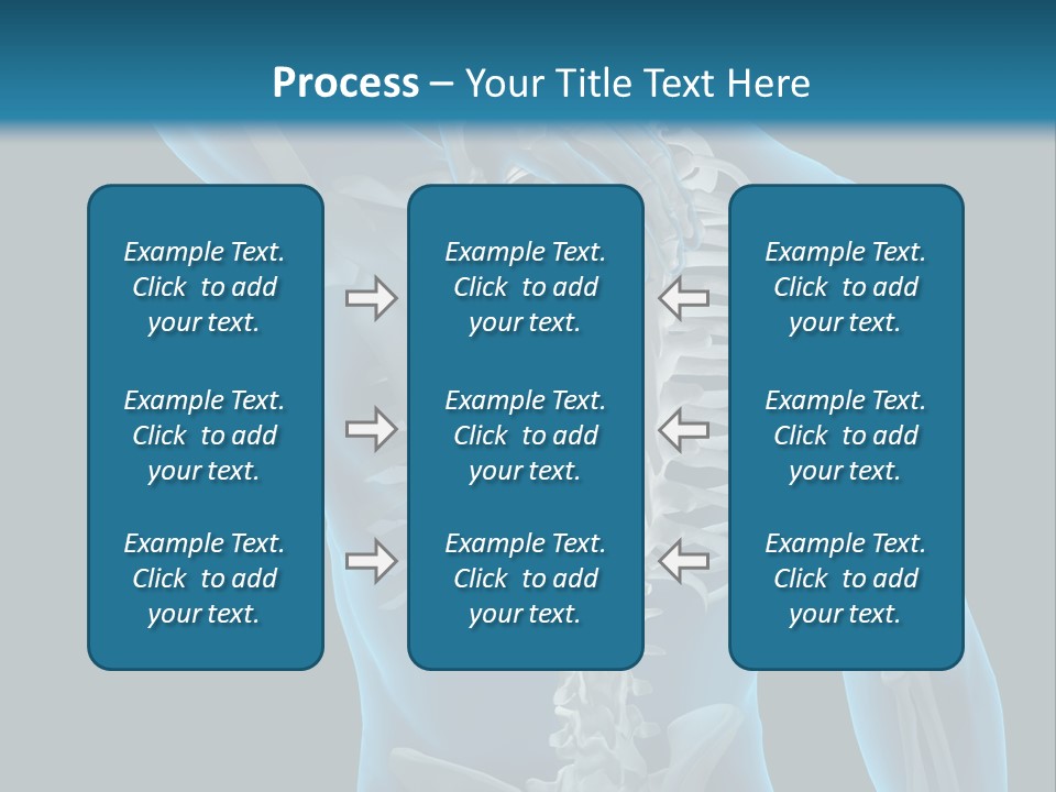 People Graphic Osteoporosis PowerPoint Template
