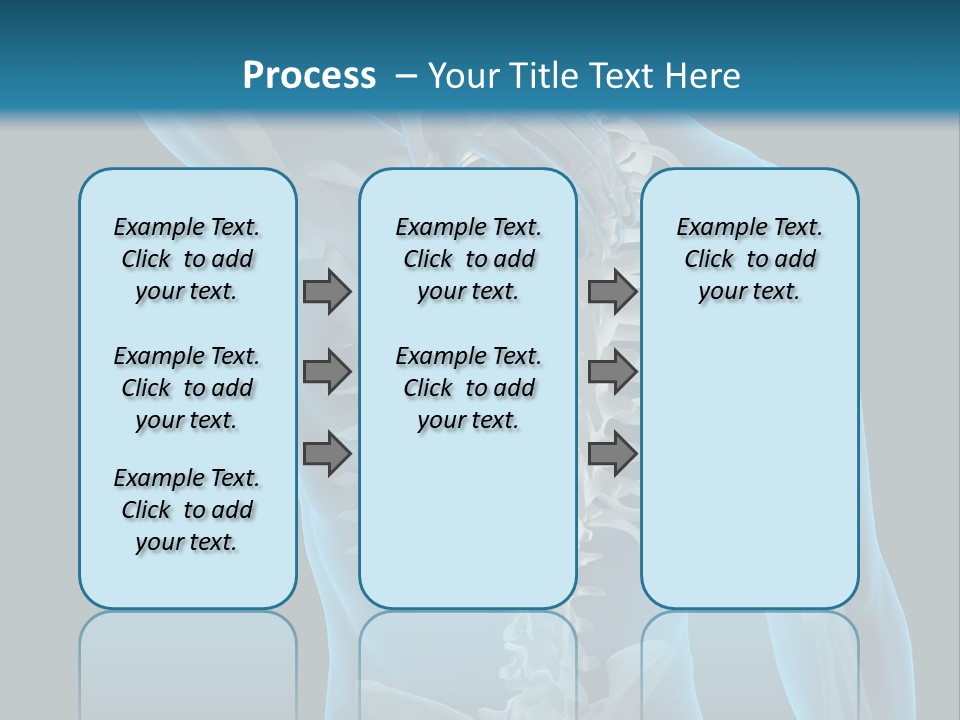 People Graphic Osteoporosis PowerPoint Template