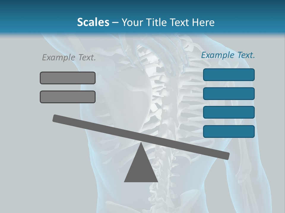 People Graphic Osteoporosis PowerPoint Template