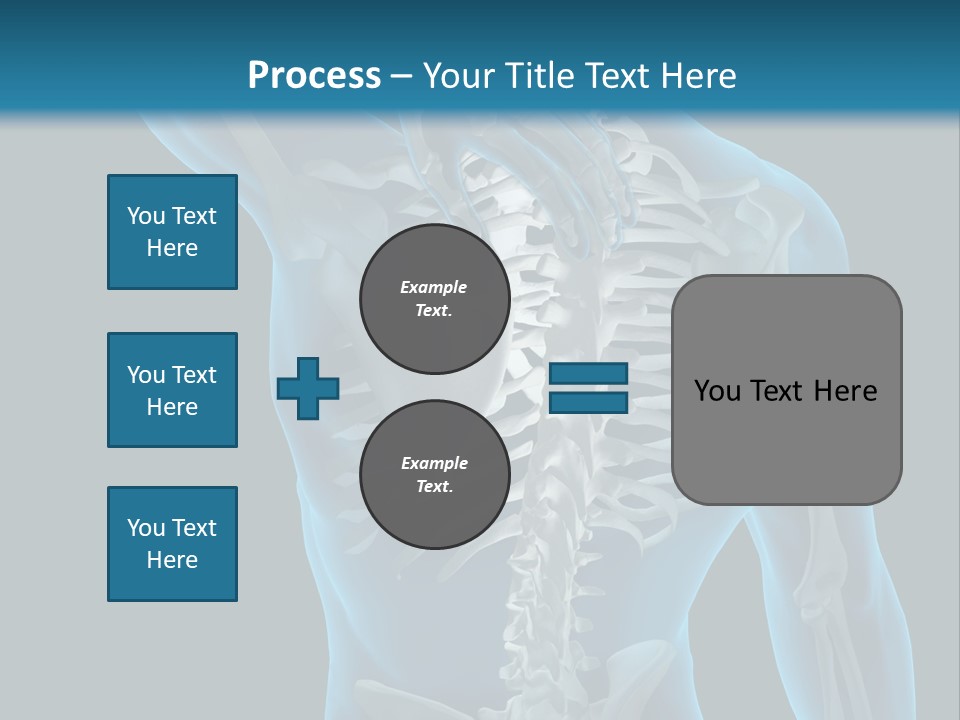 People Graphic Osteoporosis PowerPoint Template
