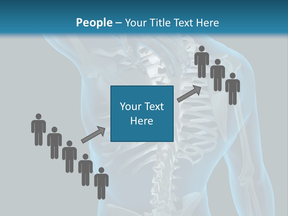 People Graphic Osteoporosis PowerPoint Template