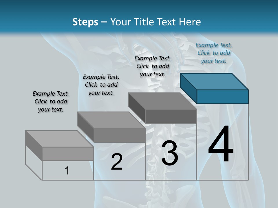 People Graphic Osteoporosis PowerPoint Template
