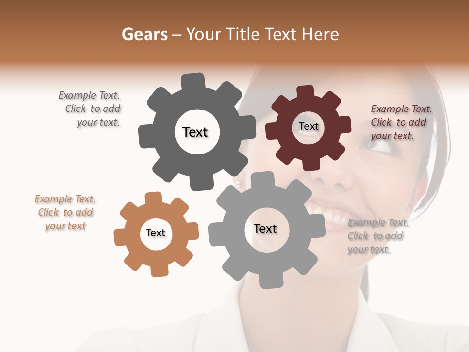 Successful People Happy PowerPoint Template