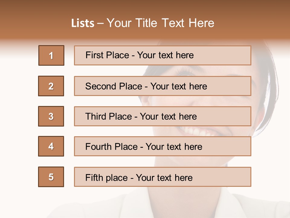 Successful People Happy PowerPoint Template