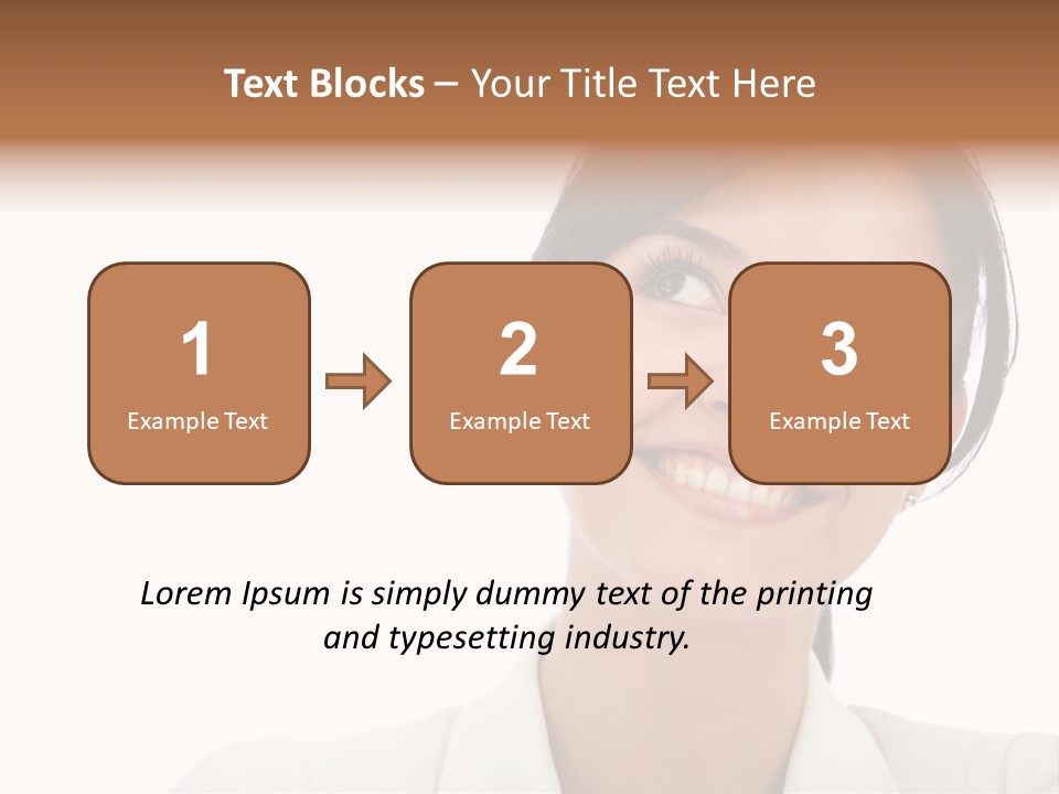 Successful People Happy PowerPoint Template