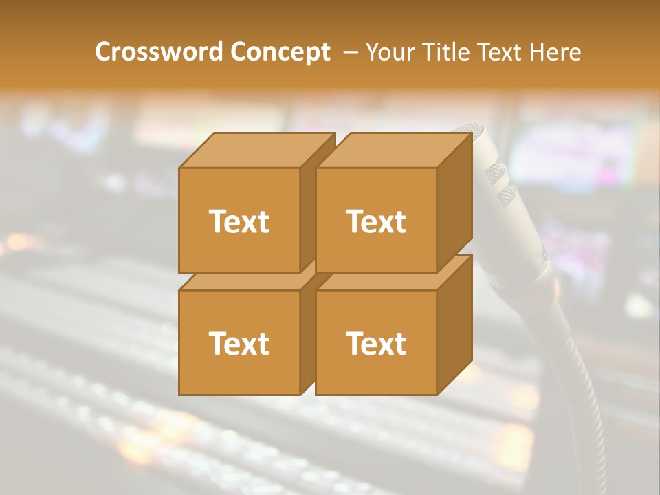 Equipment Monitors Electronic PowerPoint Template