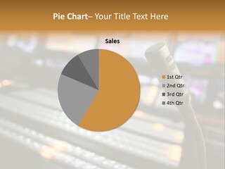 Equipment Monitors Electronic PowerPoint Template