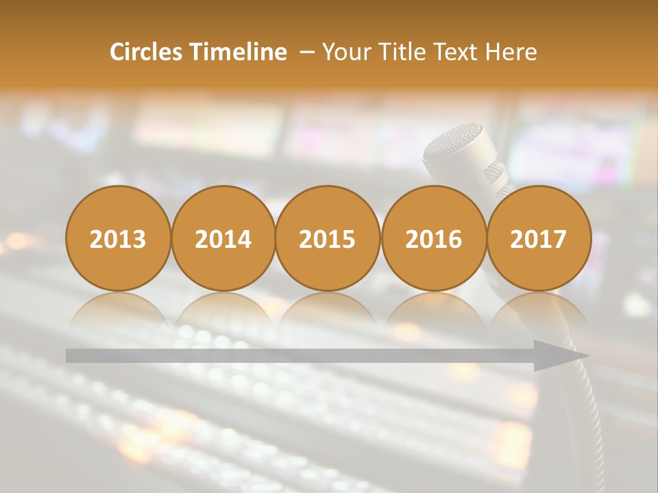Equipment Monitors Electronic PowerPoint Template