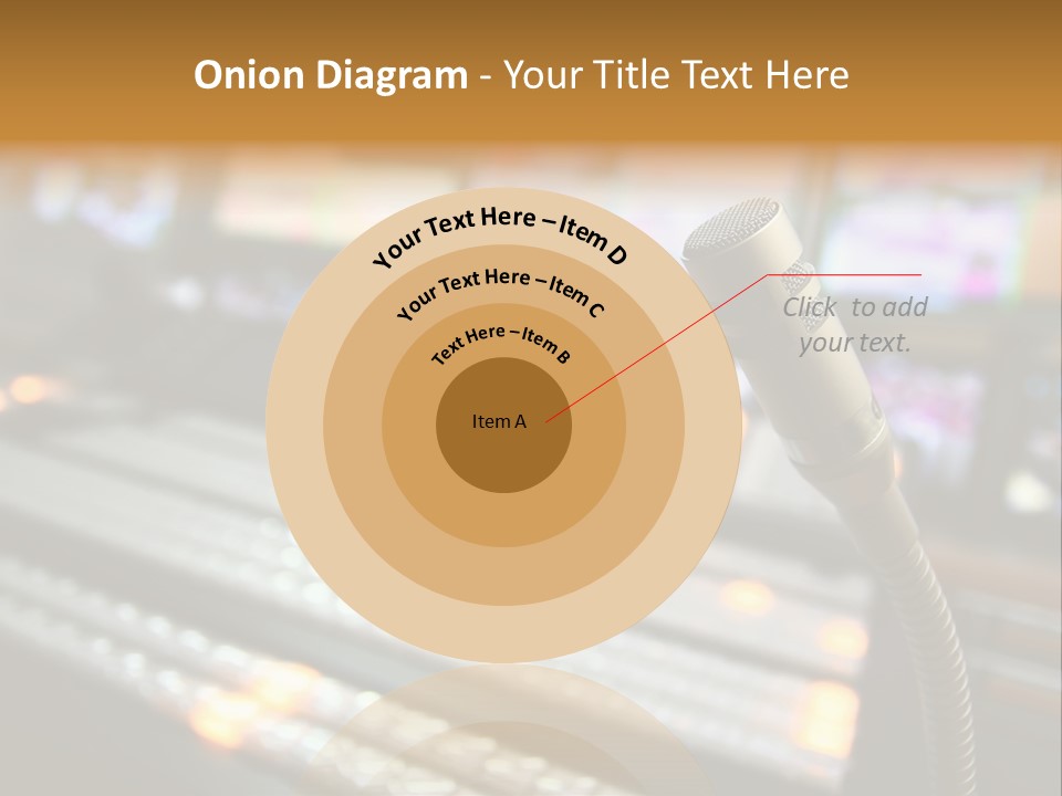 Equipment Monitors Electronic PowerPoint Template