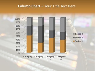 Equipment Monitors Electronic PowerPoint Template