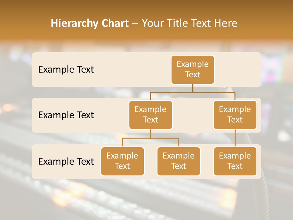 Equipment Monitors Electronic PowerPoint Template