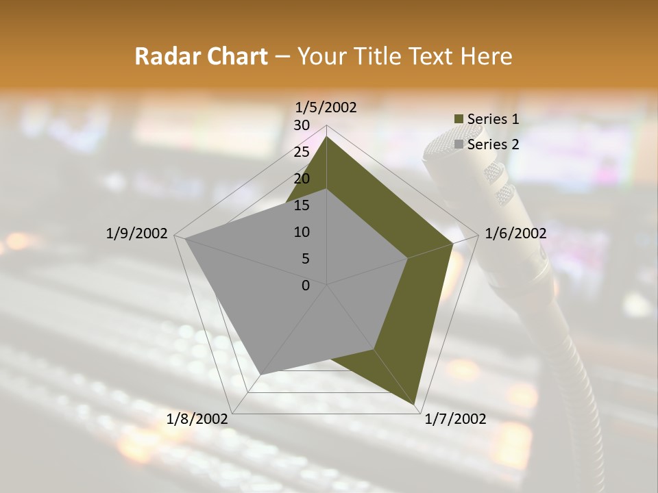 Equipment Monitors Electronic PowerPoint Template