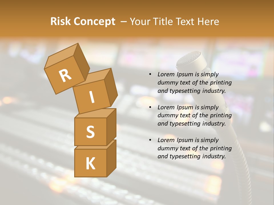 Equipment Monitors Electronic PowerPoint Template