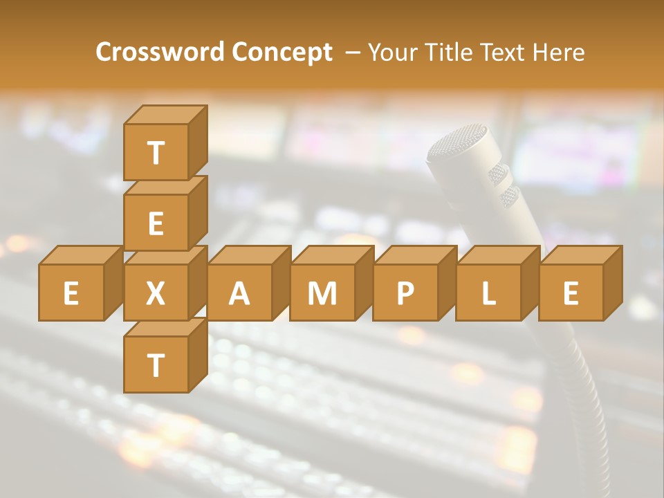 Equipment Monitors Electronic PowerPoint Template