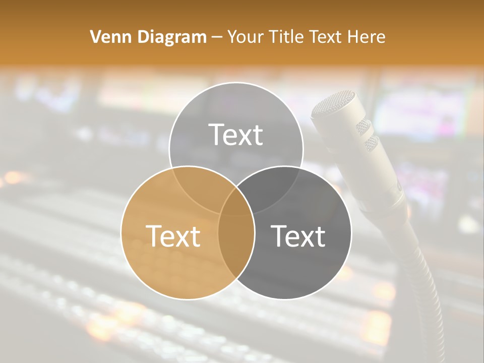 Equipment Monitors Electronic PowerPoint Template