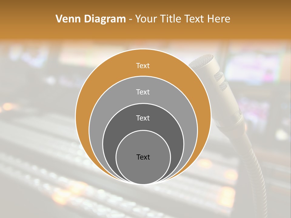 Equipment Monitors Electronic PowerPoint Template