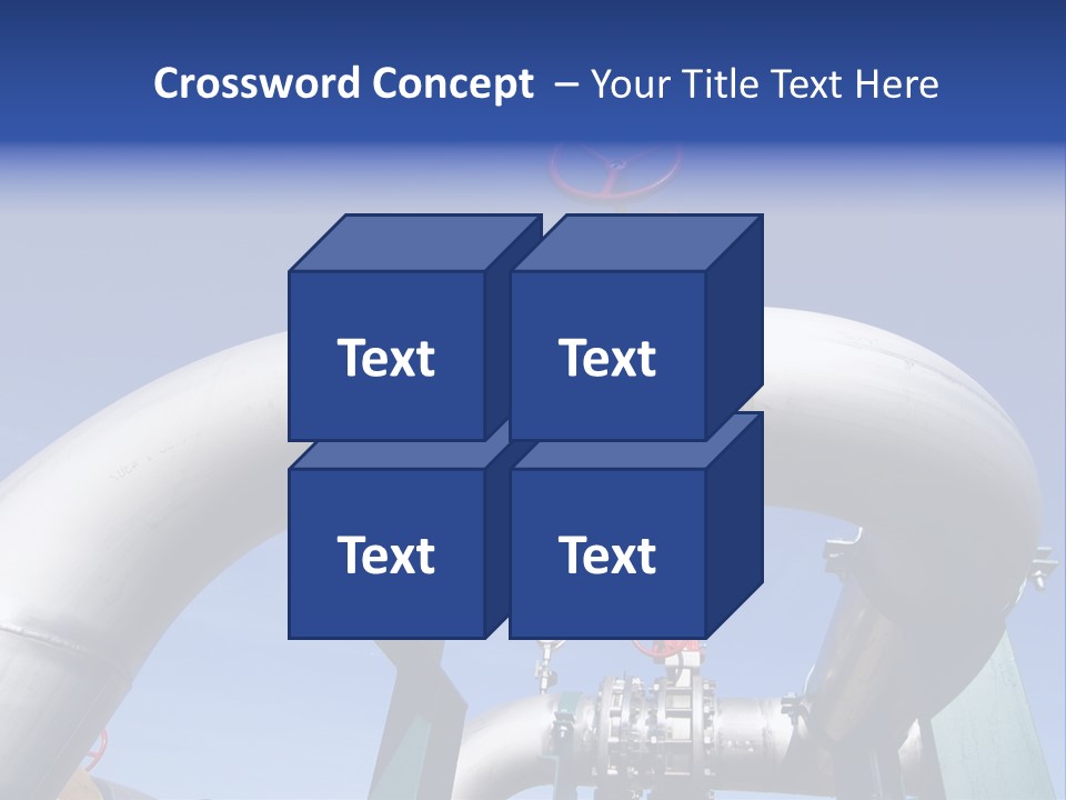 Chimney Pipe Waste PowerPoint Template