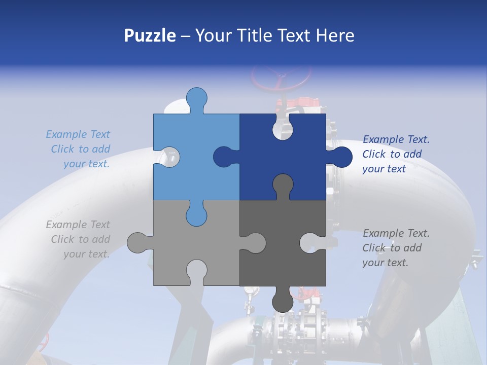 Chimney Pipe Waste PowerPoint Template