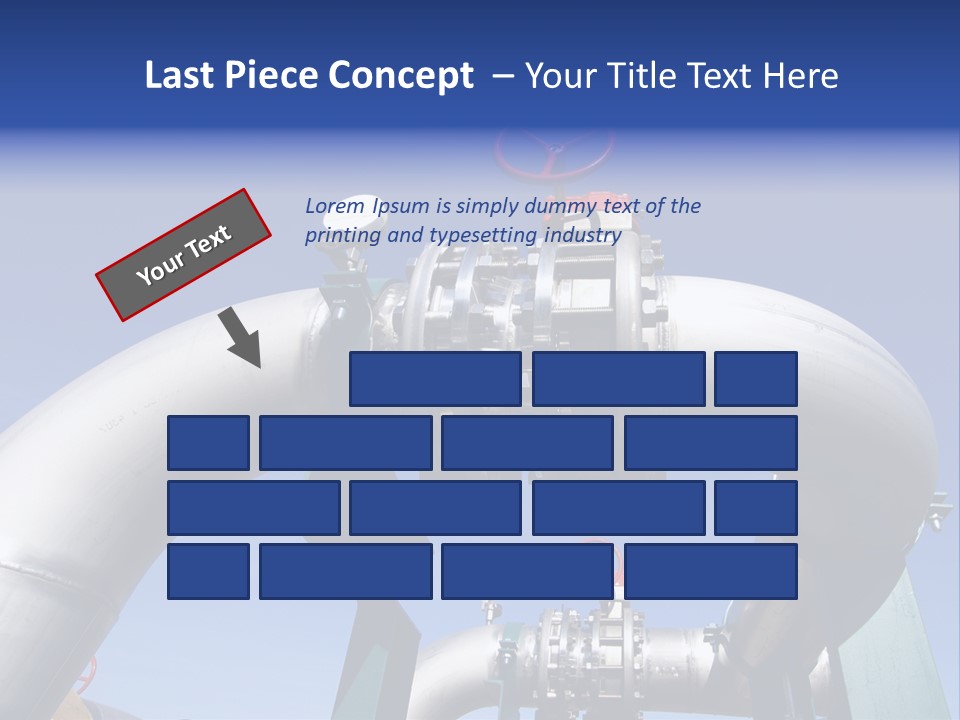Chimney Pipe Waste PowerPoint Template