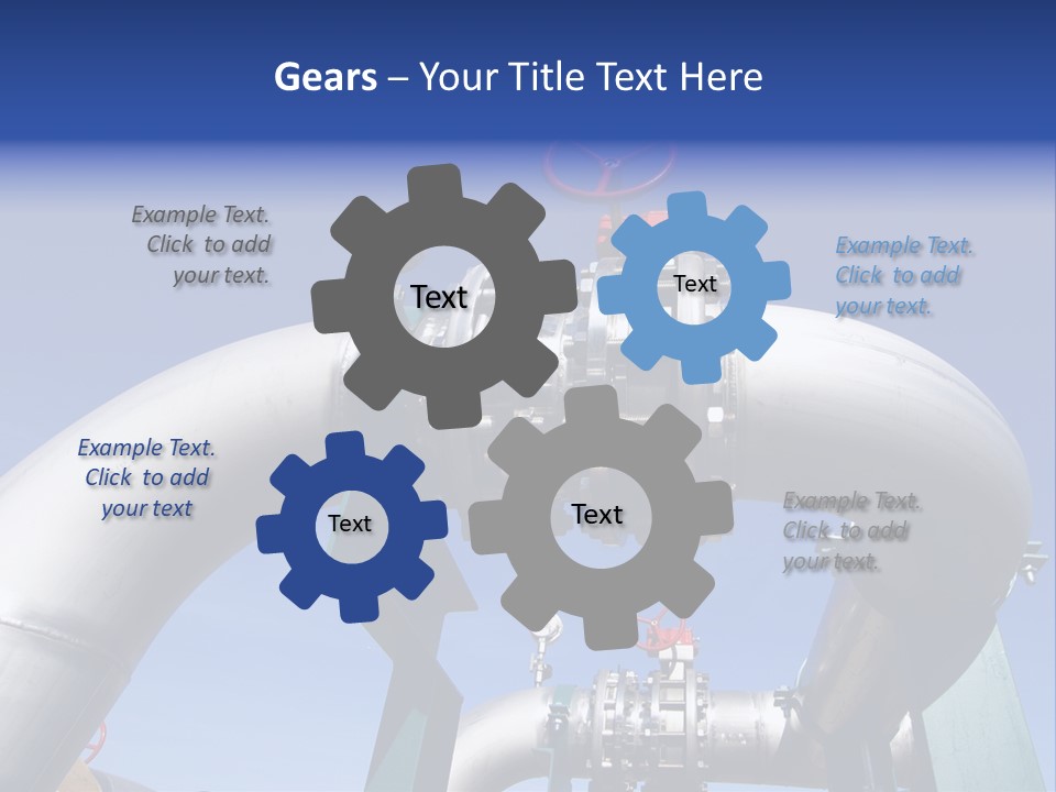 Chimney Pipe Waste PowerPoint Template