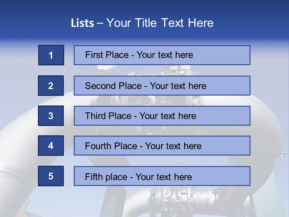Chimney Pipe Waste PowerPoint Template