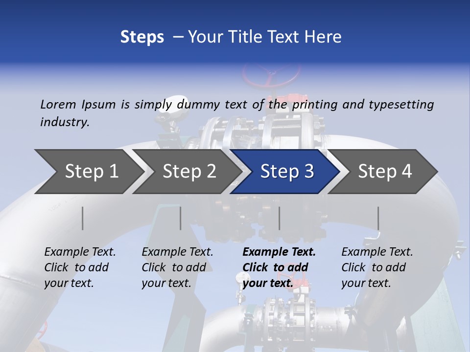 Chimney Pipe Waste PowerPoint Template