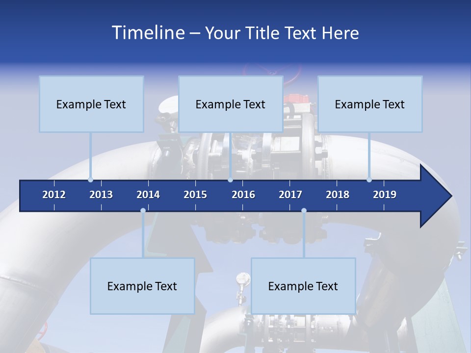 Chimney Pipe Waste PowerPoint Template