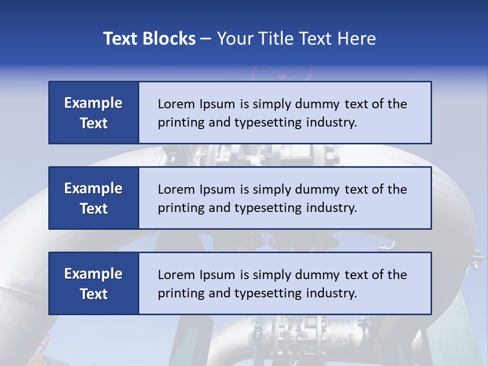 Chimney Pipe Waste PowerPoint Template