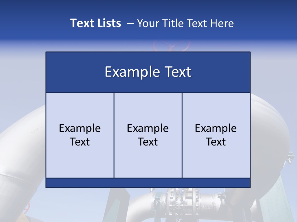 Chimney Pipe Waste PowerPoint Template