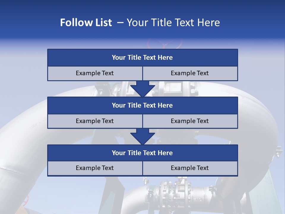 Chimney Pipe Waste PowerPoint Template
