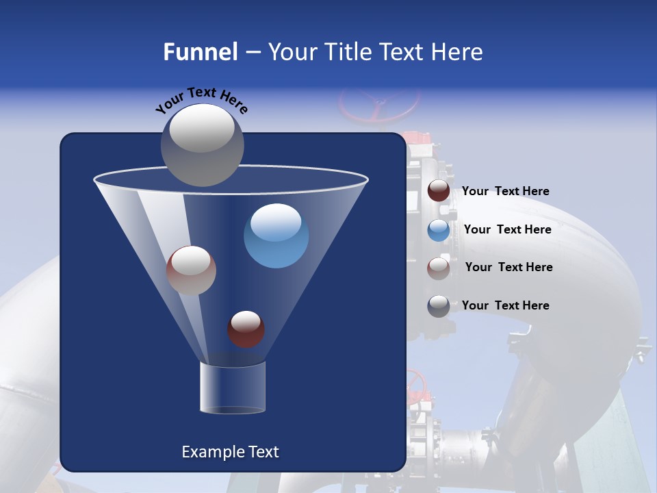 Chimney Pipe Waste PowerPoint Template