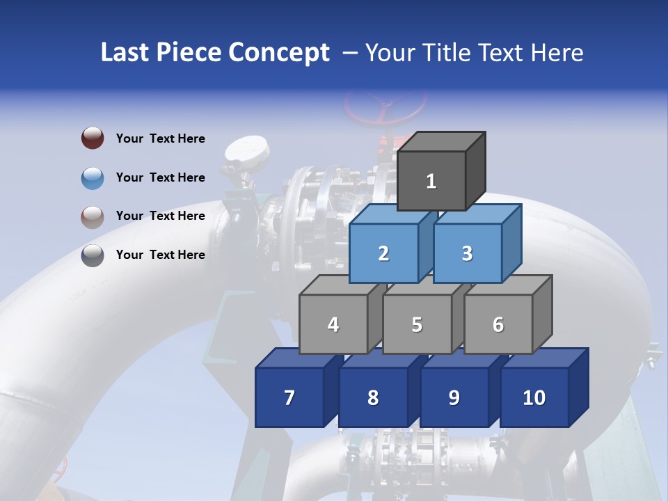 Chimney Pipe Waste PowerPoint Template