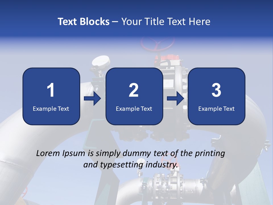 Chimney Pipe Waste PowerPoint Template