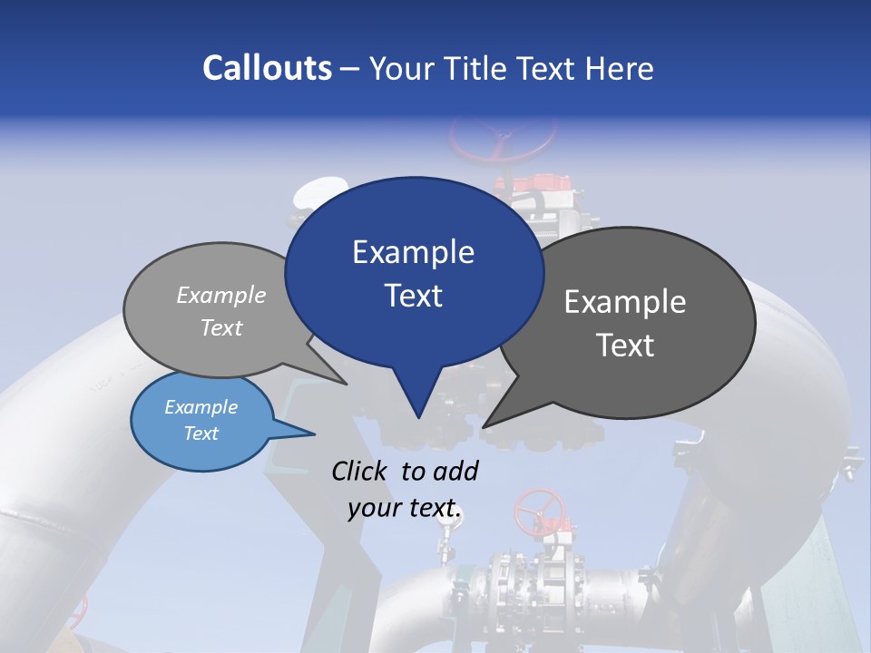 Chimney Pipe Waste PowerPoint Template