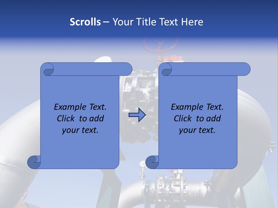 Chimney Pipe Waste PowerPoint Template