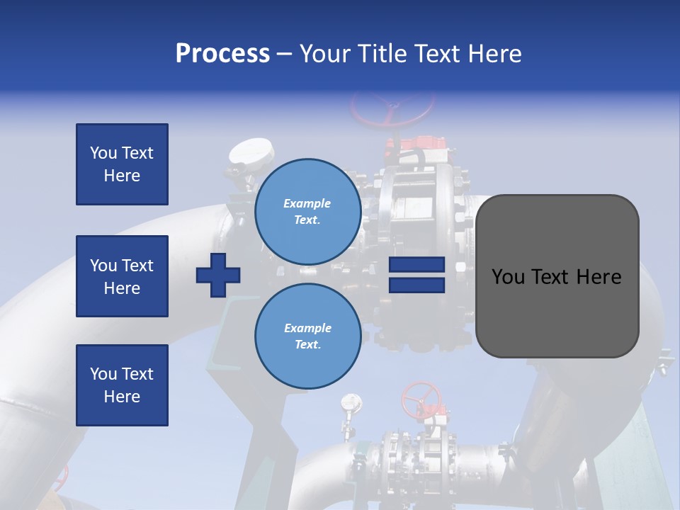 Chimney Pipe Waste PowerPoint Template