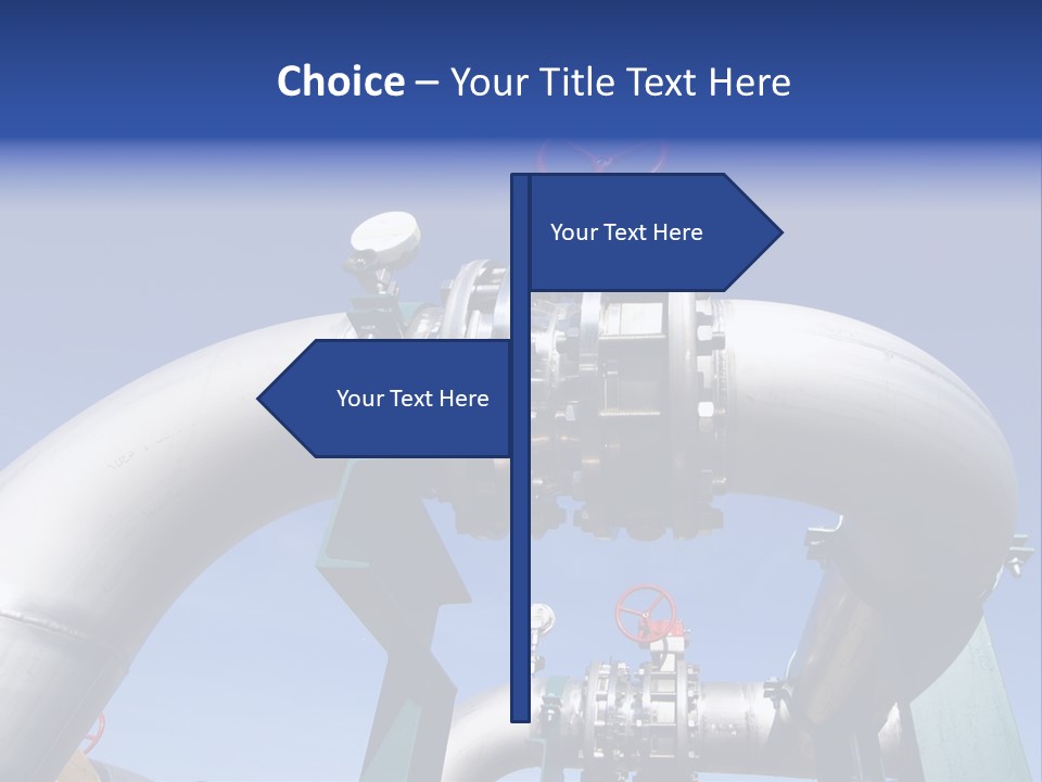 Chimney Pipe Waste PowerPoint Template