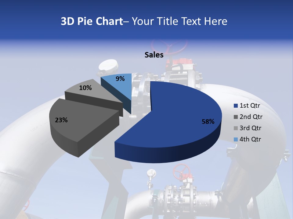 Chimney Pipe Waste PowerPoint Template