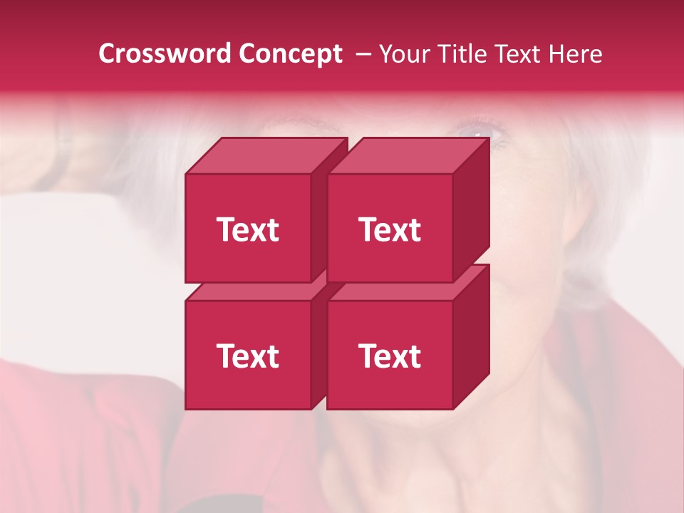 Person White Amiable PowerPoint Template